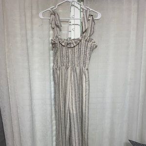 Striped Jumpsuit